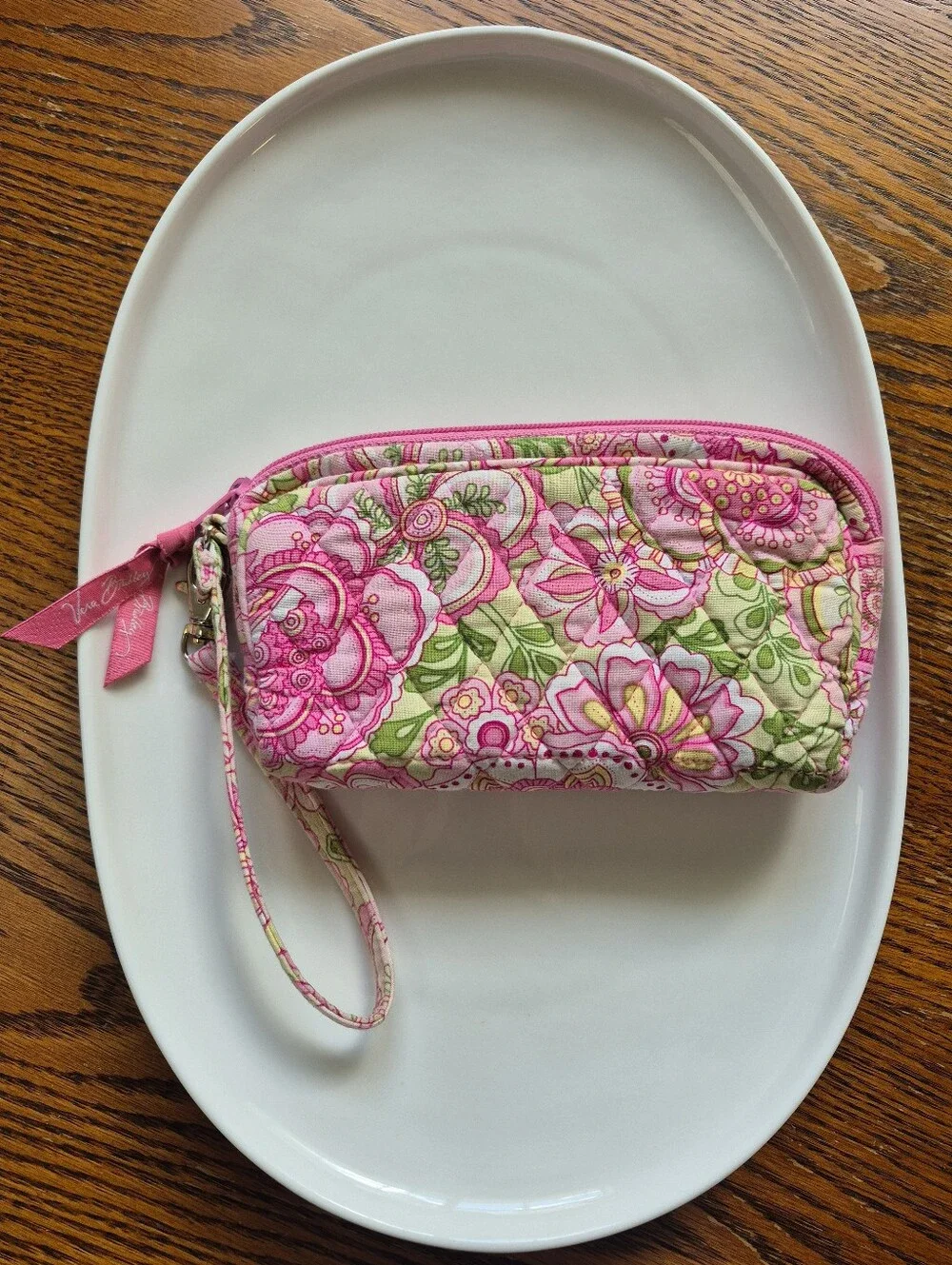 Vera Bradley Petal Pink Wristlet Pouch